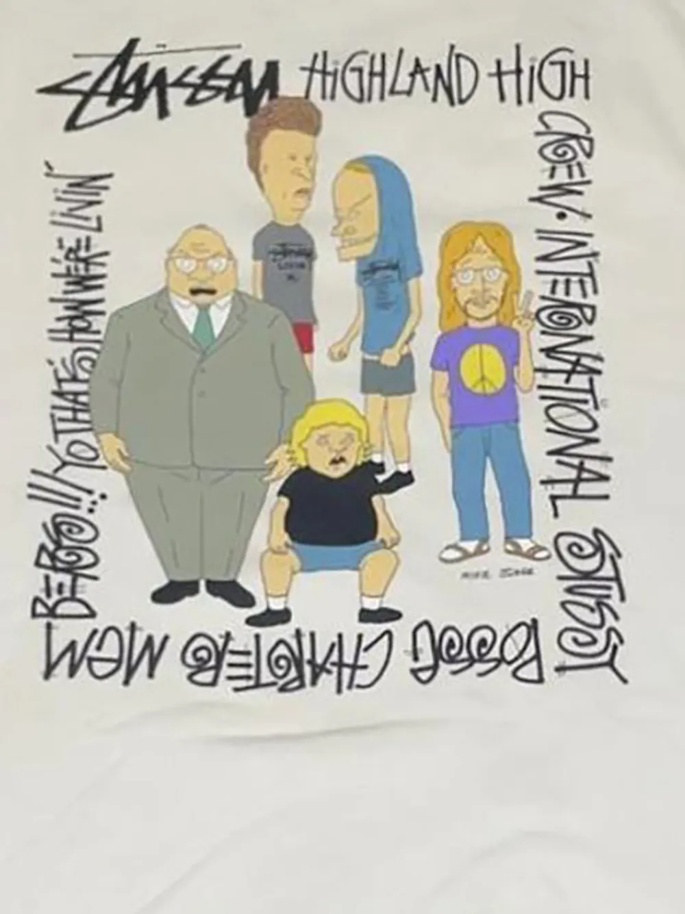 Stüssy sudadera estampada en colaboración con Beavis and Butthead | Sudaderas | Image 2
