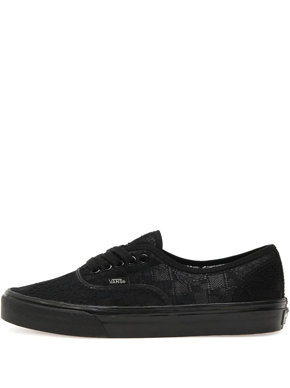 Vans Heritage Checkered Lace Authentic Sneakers In Black