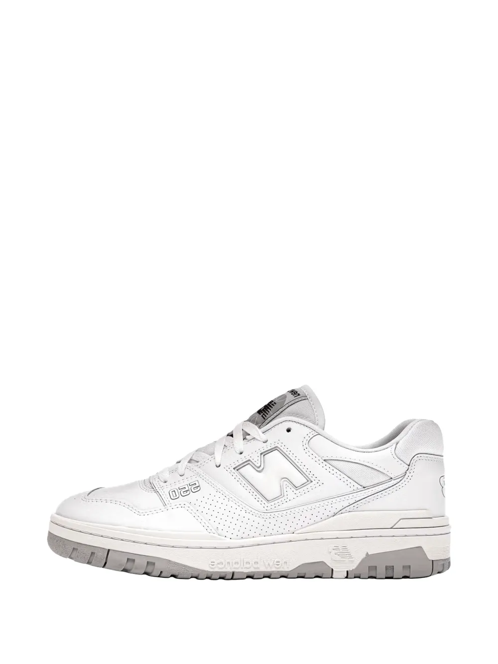 New Balance 550 perforated sneakers - Bianco