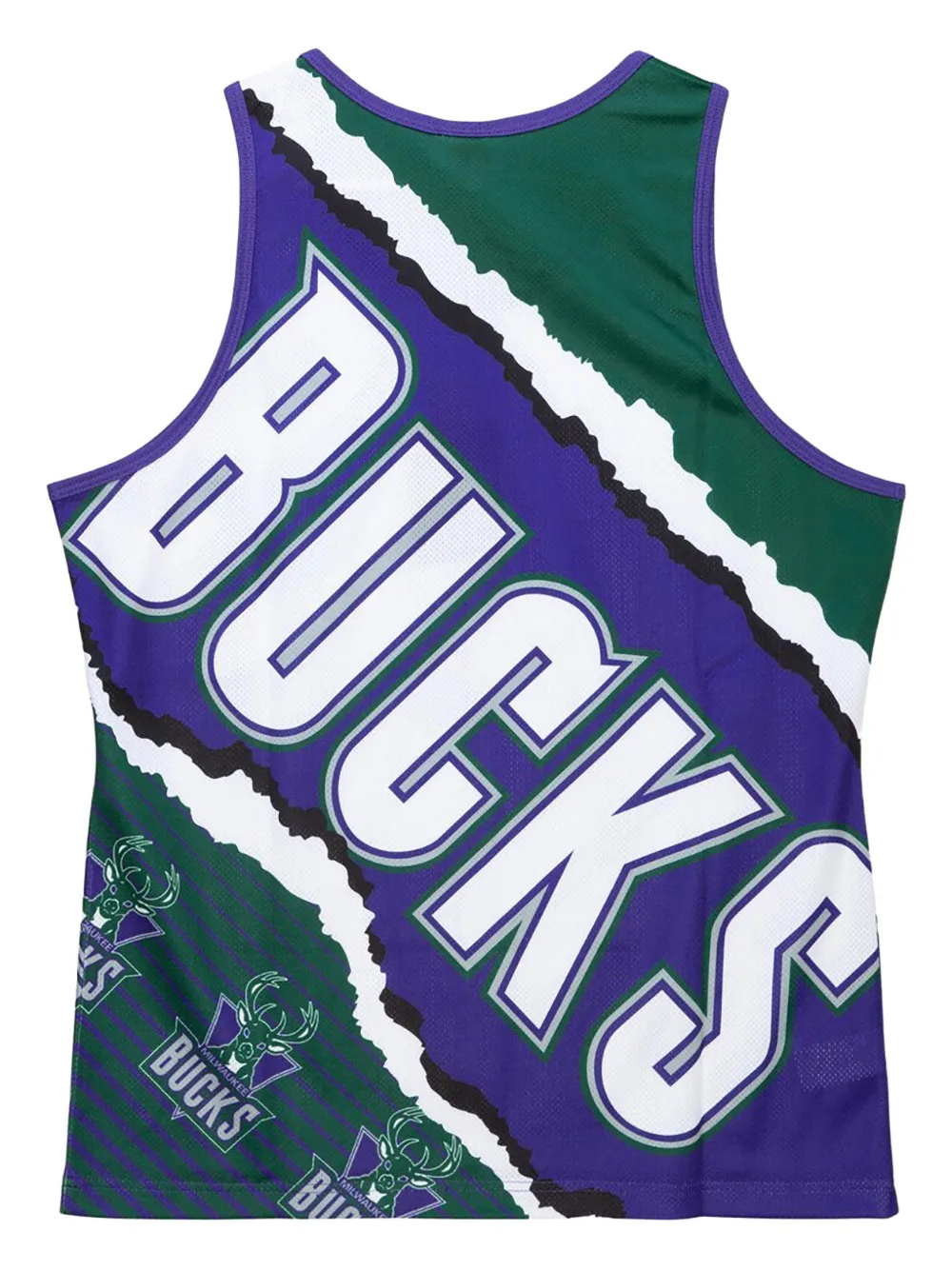 Mitchell & Ness x Milwaukee Bucks Jumbotron 2.0 sleeveless vest - Paars