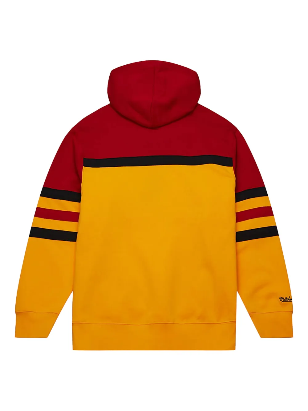 Mitchell & Ness x Atlanta Hawks Felpa a righe con cappuccio | Felpe con cappuccio | Image 2