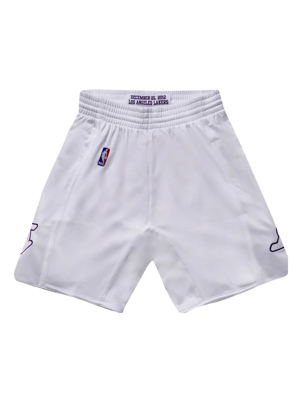 Mitchell & Ness x Los Angeles Lakers 2012 Christmas Day shorts - Bianco
