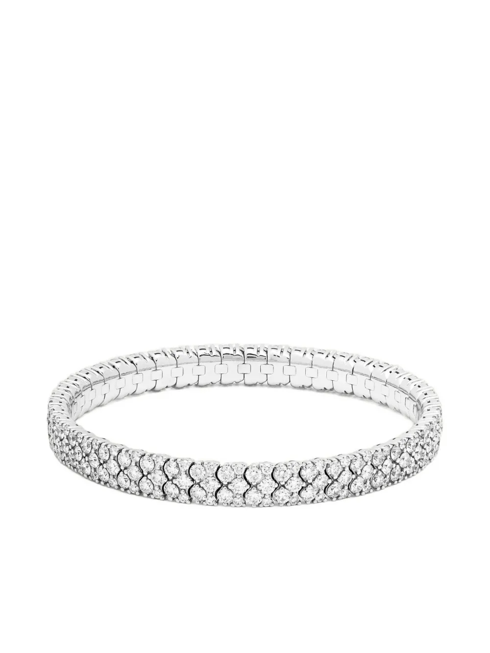 Jewels Aficionado Bracciale in oro bianco 18 carati con diamanti - Argento