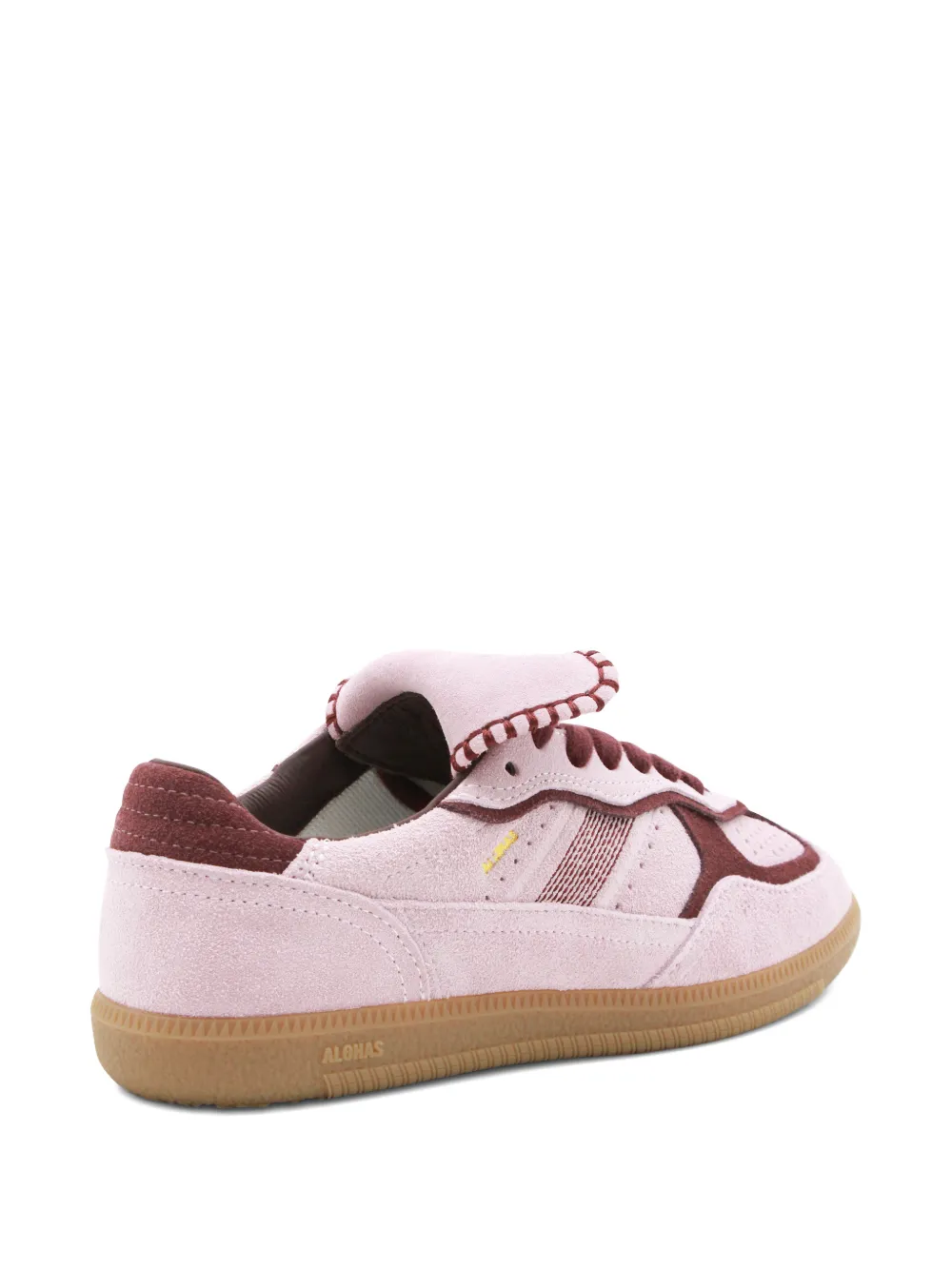 Alohas Lace-up Panelled Sneakers In Pink