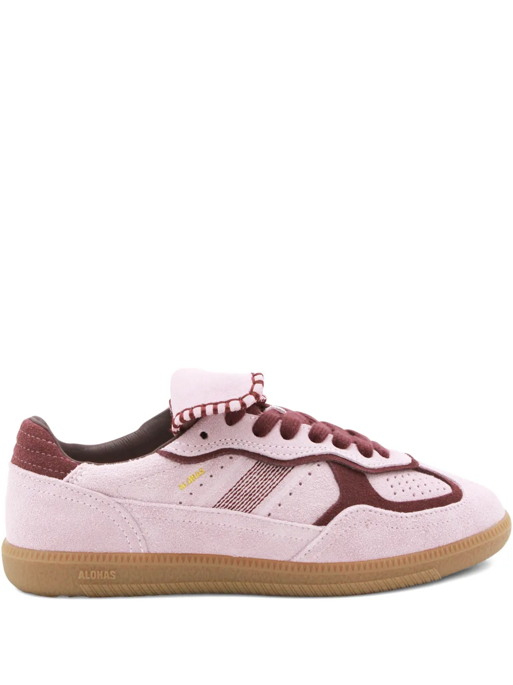 Alohas Lace-up Panelled Sneakers In Pink