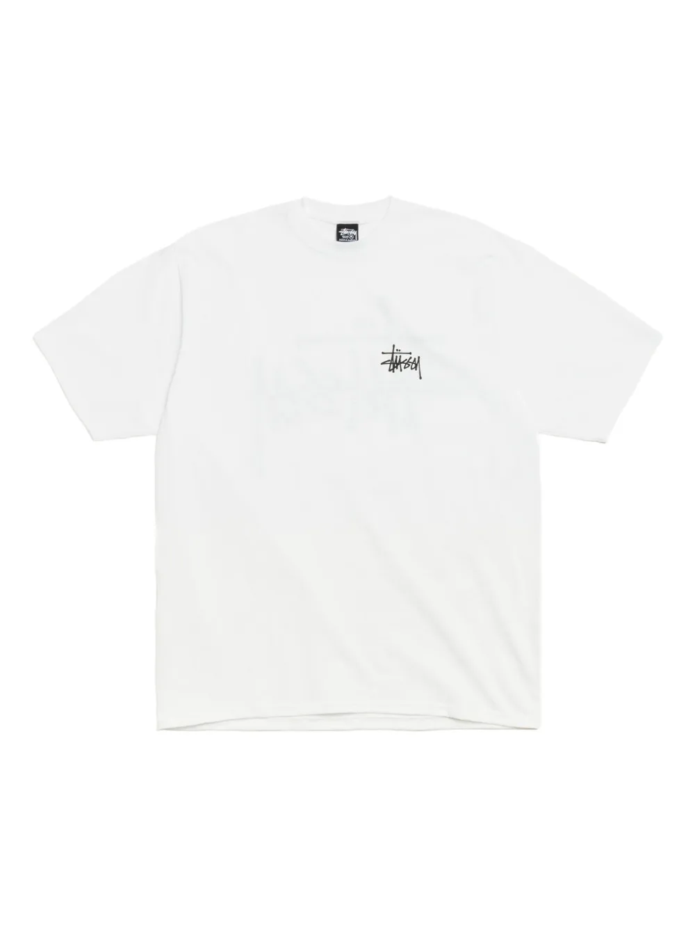 Stüssy Script Logo T-shirt | White | Image 1