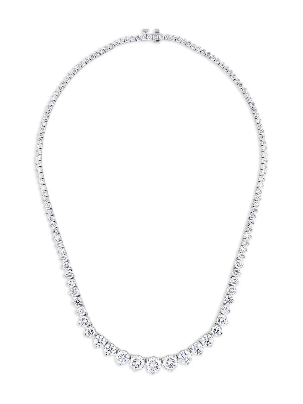 Jewels Aficionado Riviera diamond tennis necklace - Argento