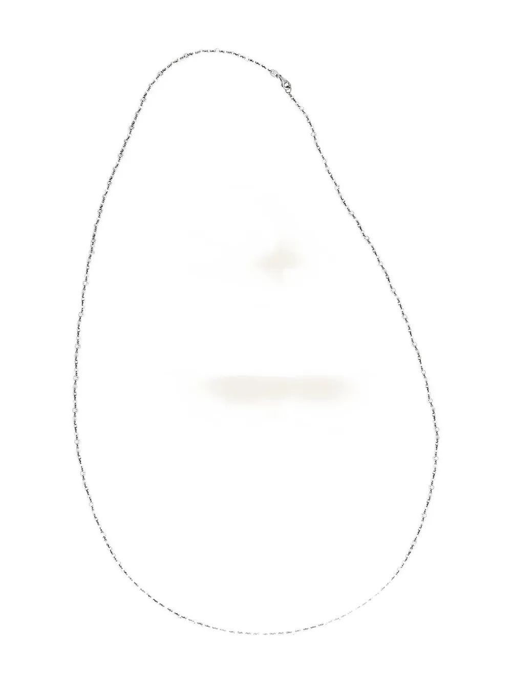 Jewels Aficionado 18K white gold diamond chain necklace - Argento