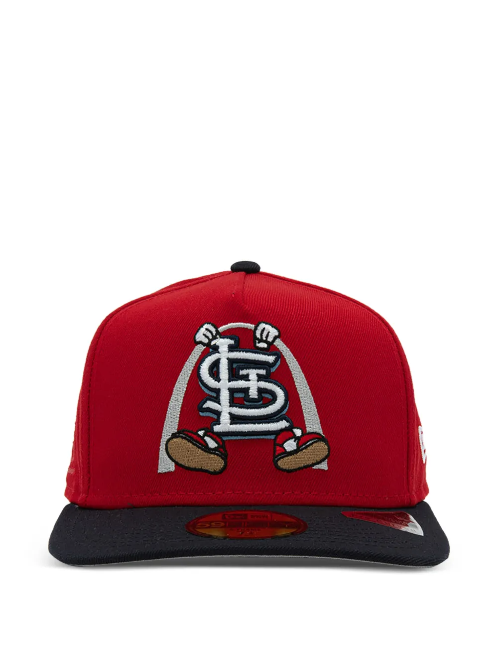 NEW ERA CAP a-frame 5950 hat | Red | Image 1
