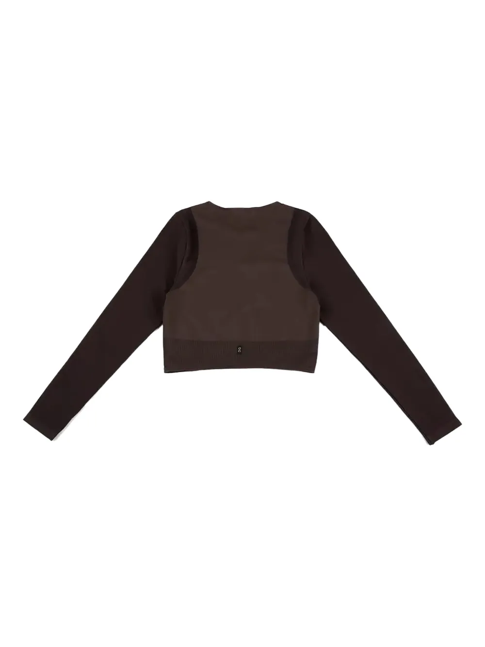 On Running knit studio crop | Compression Tops | Image 2