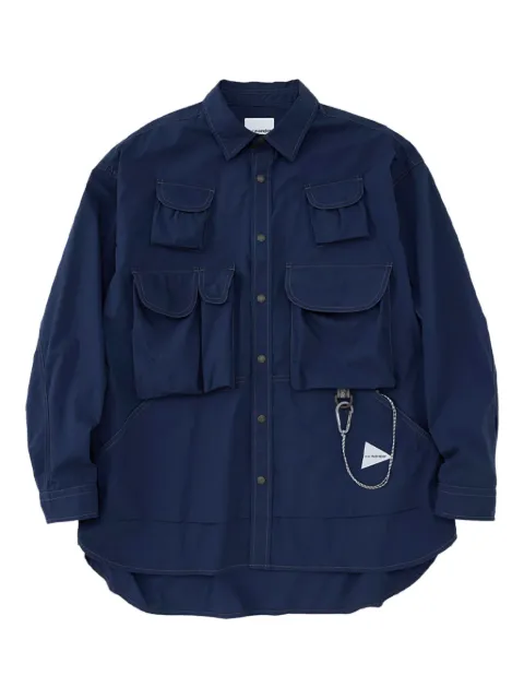 and Wander Pocket Shirt "Multi (Rainbow)"