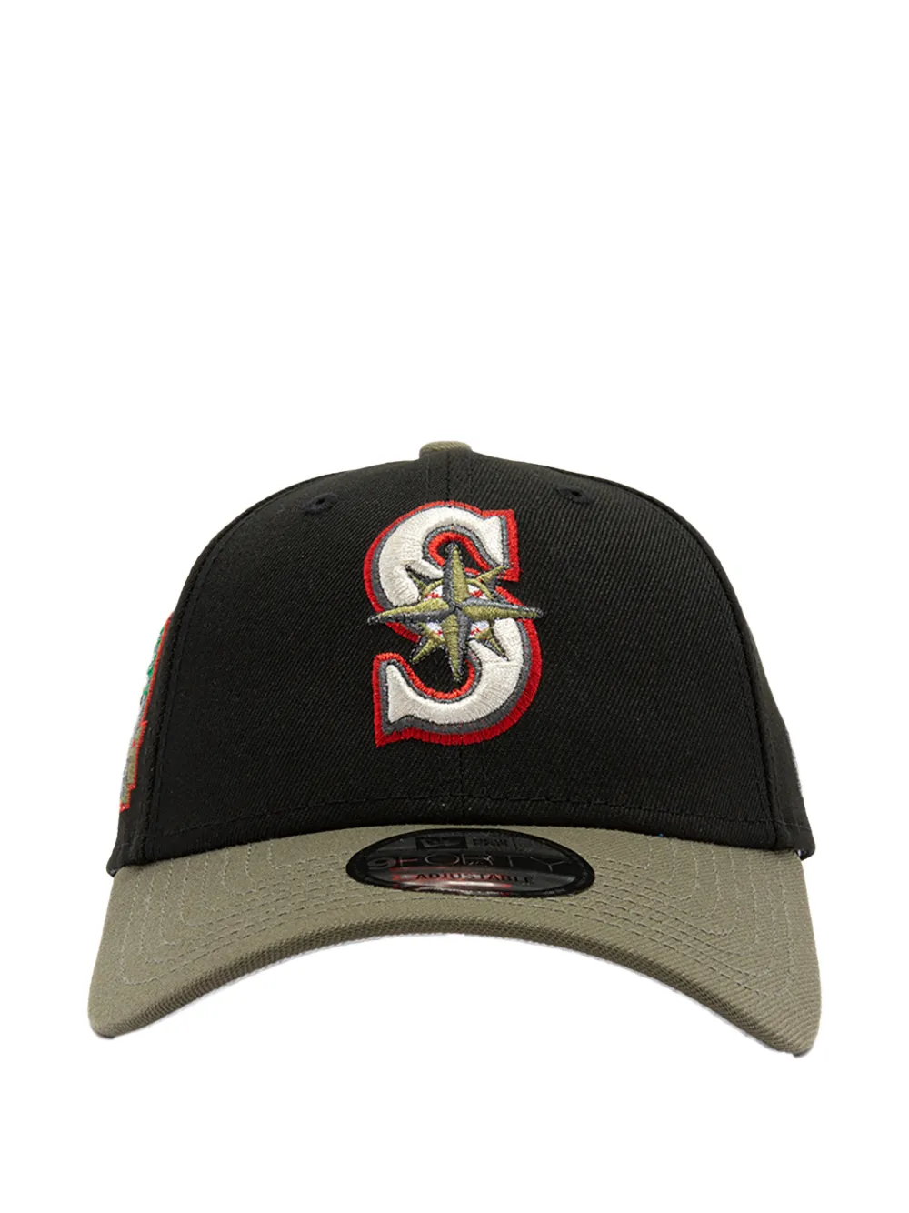 New Era Seattle Mariners 9forty Baseball Hat In Black