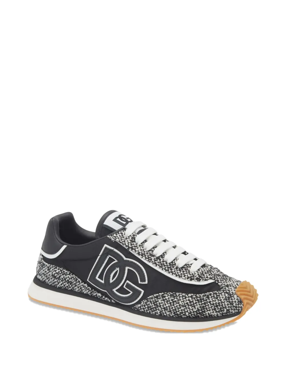 Dolce & Gabbana Low-top sneakers met stippen Zwart