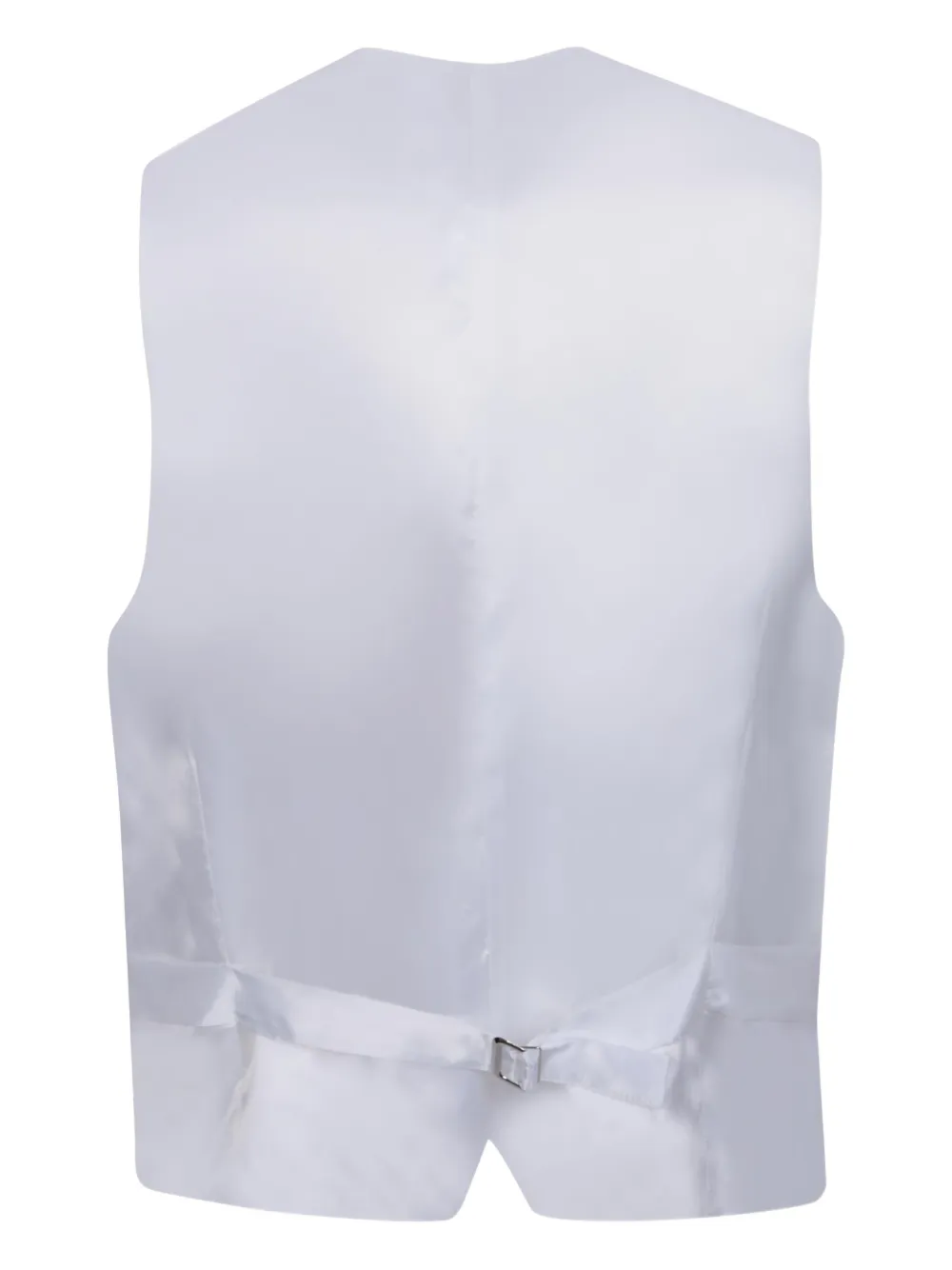 Dell'oglio Gilet met knopen Wit