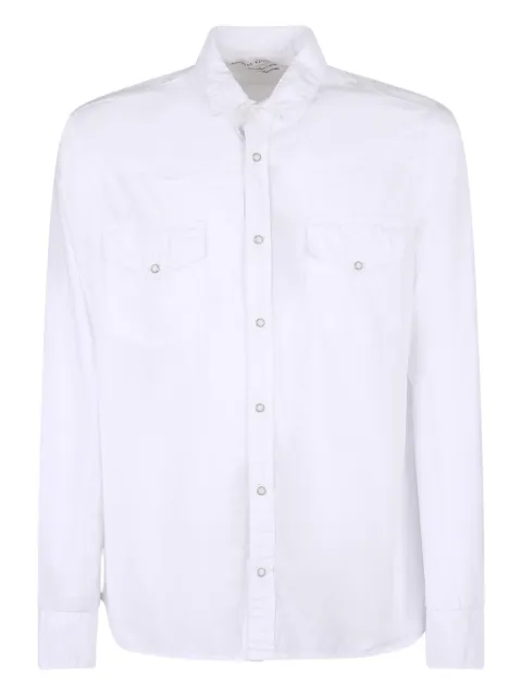 original vintage style buttoned chest-pockets shirt