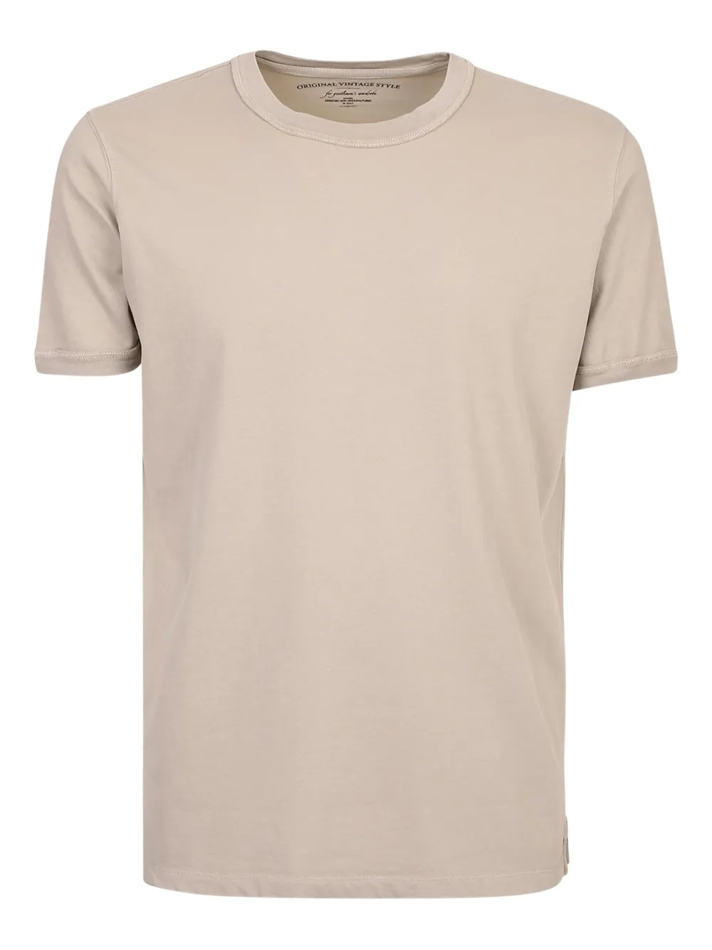 original vintage style crew-neck T-shirt