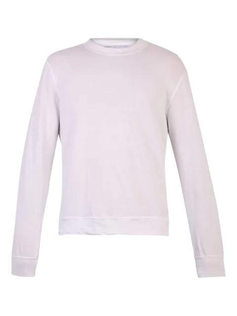 original vintage style playera manga larga con cuello redondo