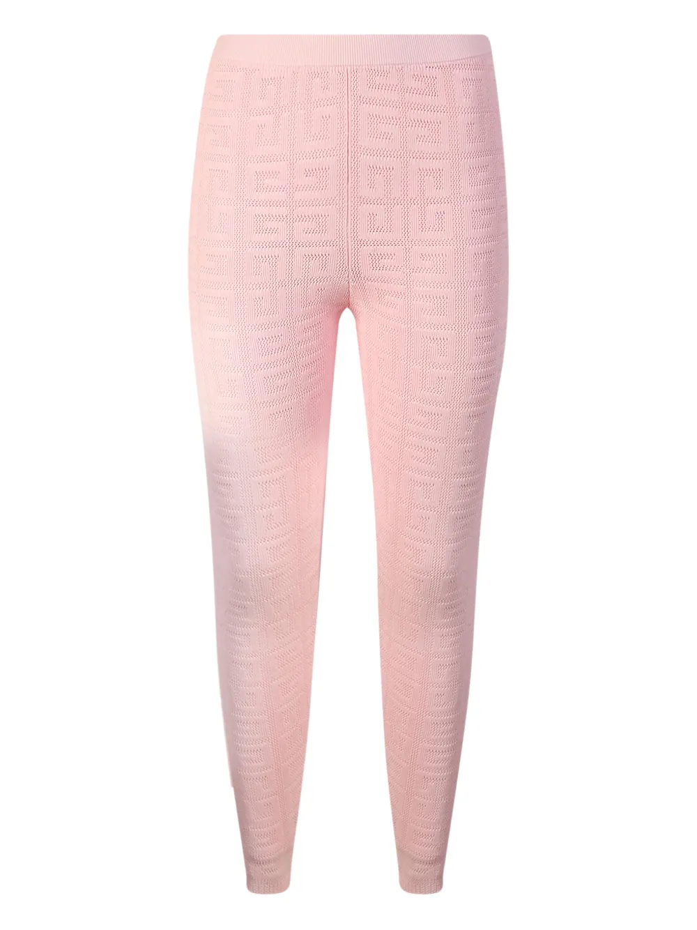Givenchy Jacquard-Leggings mit Logo - Rosa