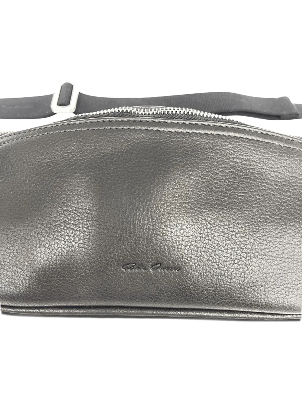 Rick Owens zipp-fastening belt bag Zwart