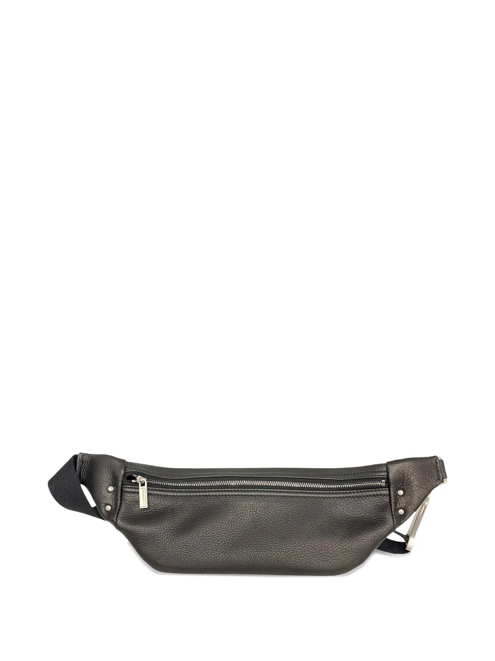 Rick Owens zipp-fastening belt bag - Zwart