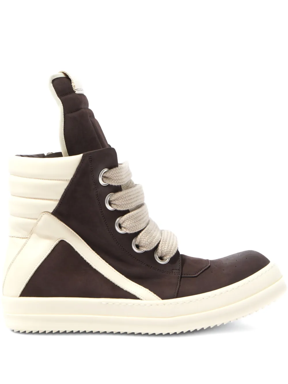 Rick Owens Jumbolace Geobasket sneakers | Brown | Image 1