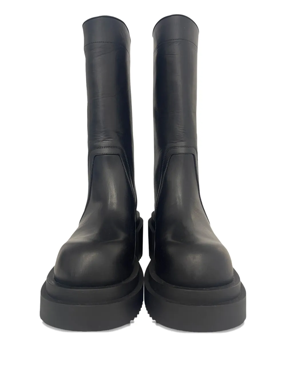 Rick Owens 60mm Pull-tab Boots In Black