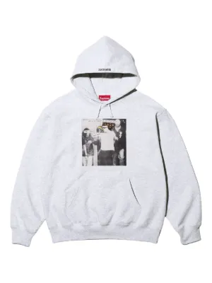 Supreme キルティング ジップ パーカー | グレー | FARFETCH JP