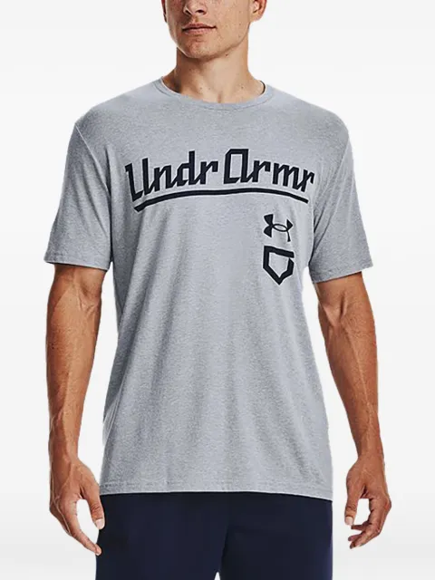Under Armour baseball script T-shirt