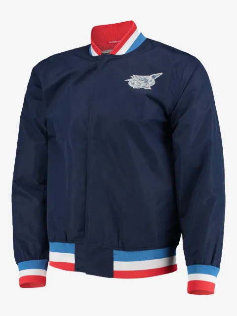 Mitchell & Ness x  Houston Rockets logo-detail jacket