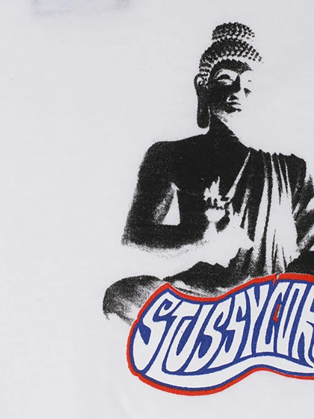 Stüssy Buddha T-shirt met lange mouwen - Wit