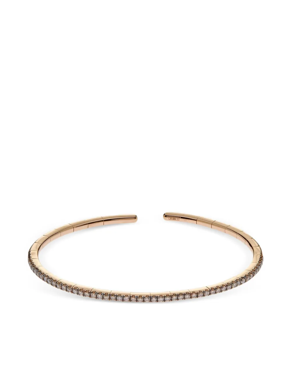 Jewels Aficionado Ear cuff in oro rosa 18 carati con diamanti