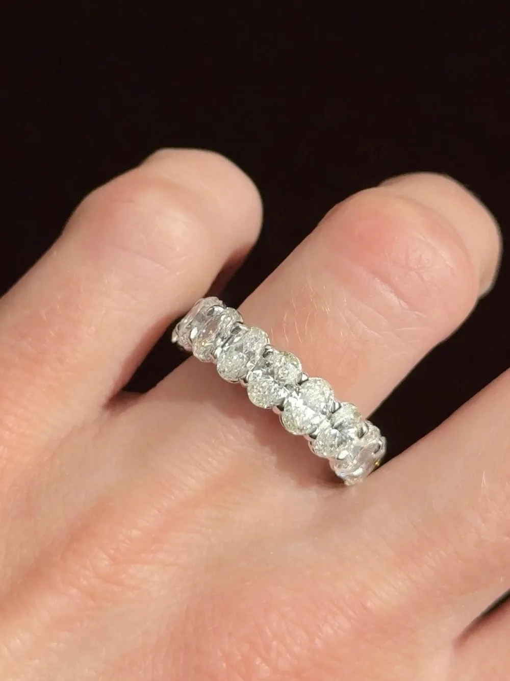 Jewels Aficionado Anello in platino con diamanti - Argento