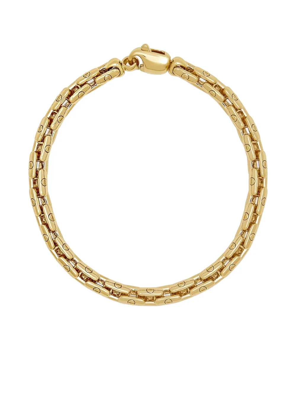 Jewels Aficionado Bracciale Anchor in oro giallo 18 carati