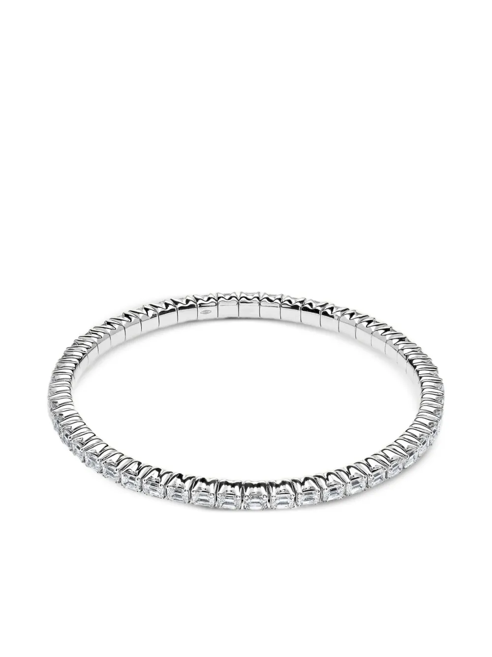 Jewels Aficionado Bracciale in oro bianco 18 carati con diamanti - Argento