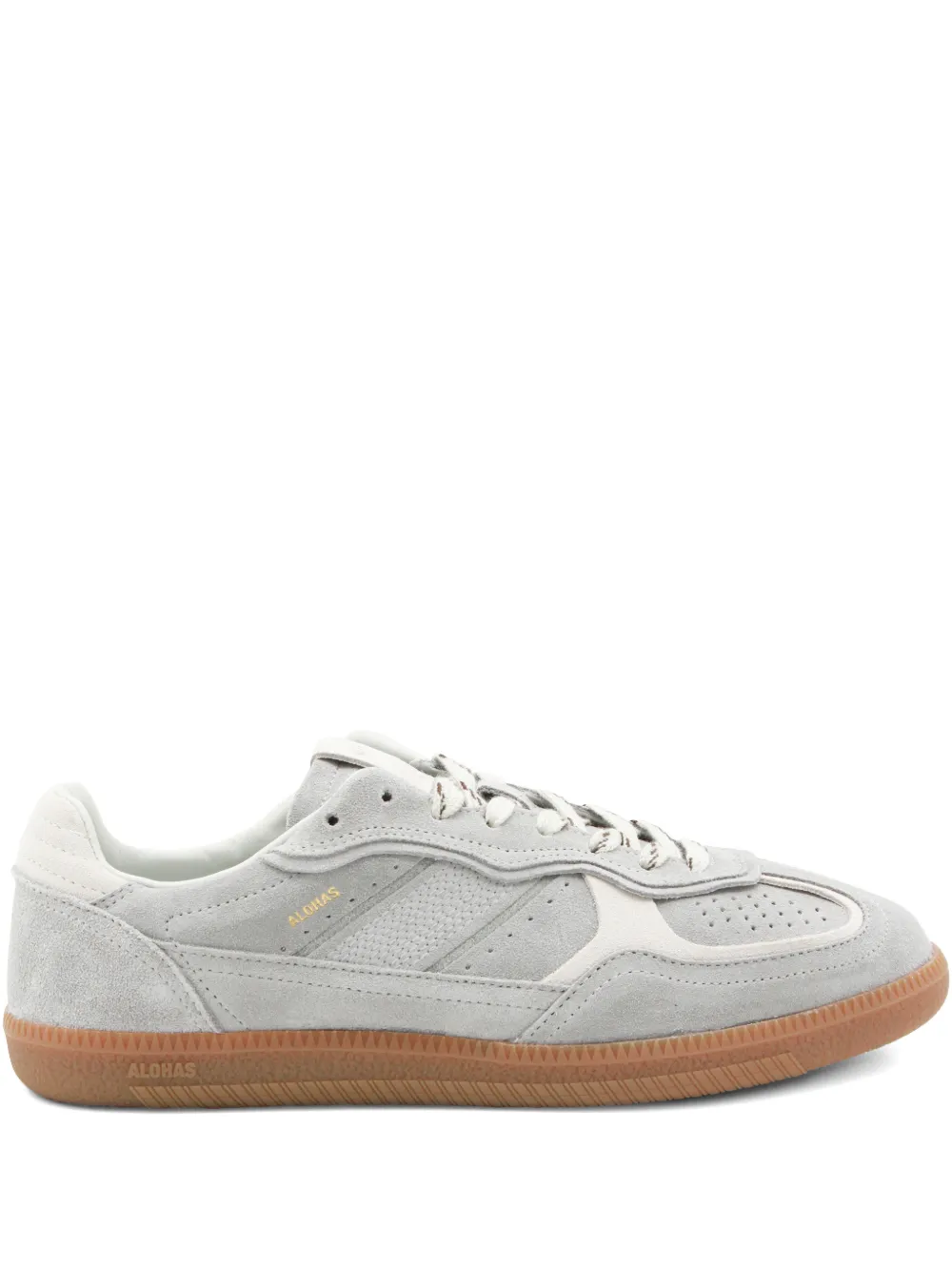 Alohas Tb.490 Lace-up Panelled Sneakers In Gray