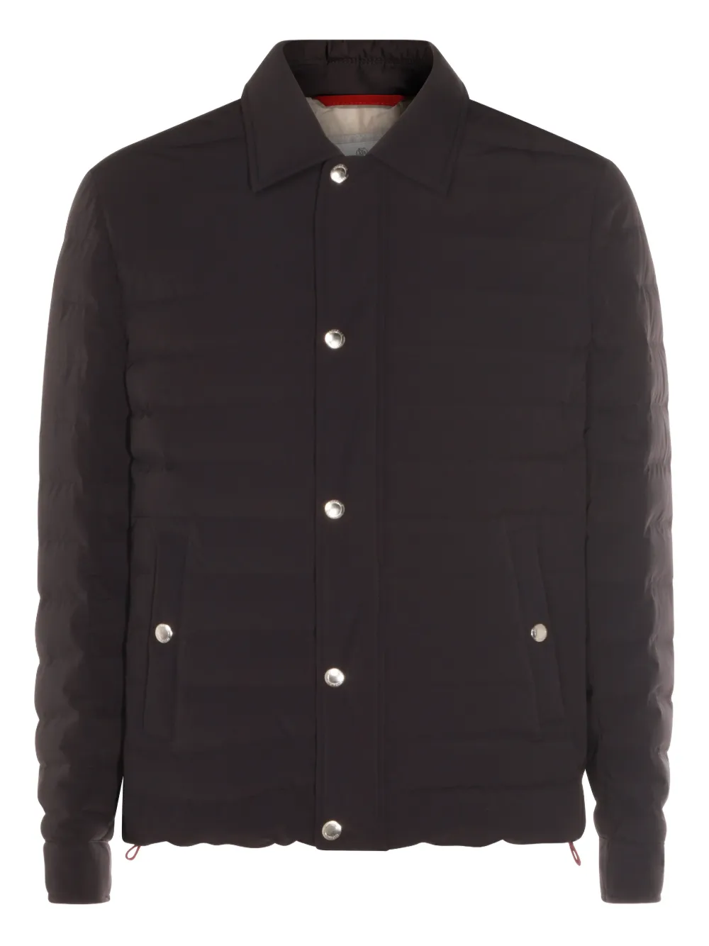 Brunello Cucinelli buttoned padded jacket | Blue | Image 1