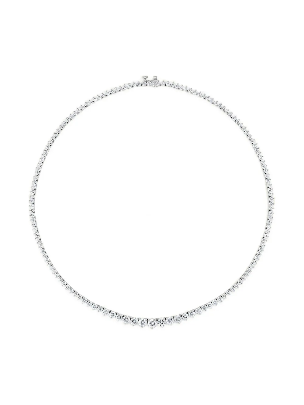 Jewels Aficionado Riviera diamond tennis necklace - Argento