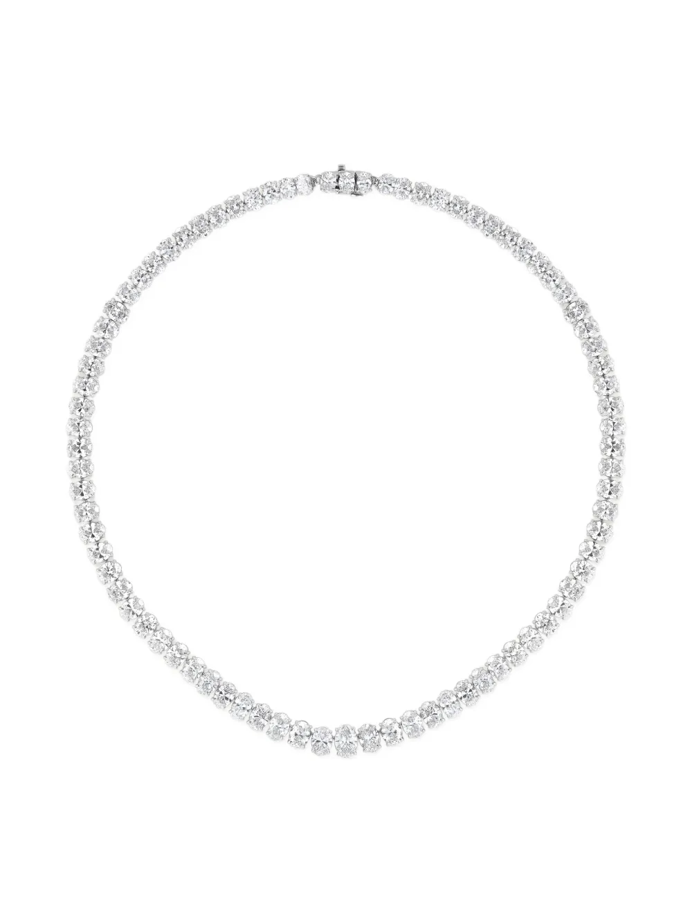 Jewels Aficionado diamond tennis necklace - Argento