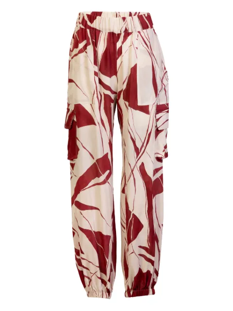 Silvia Tcherassi abstract jess trousers