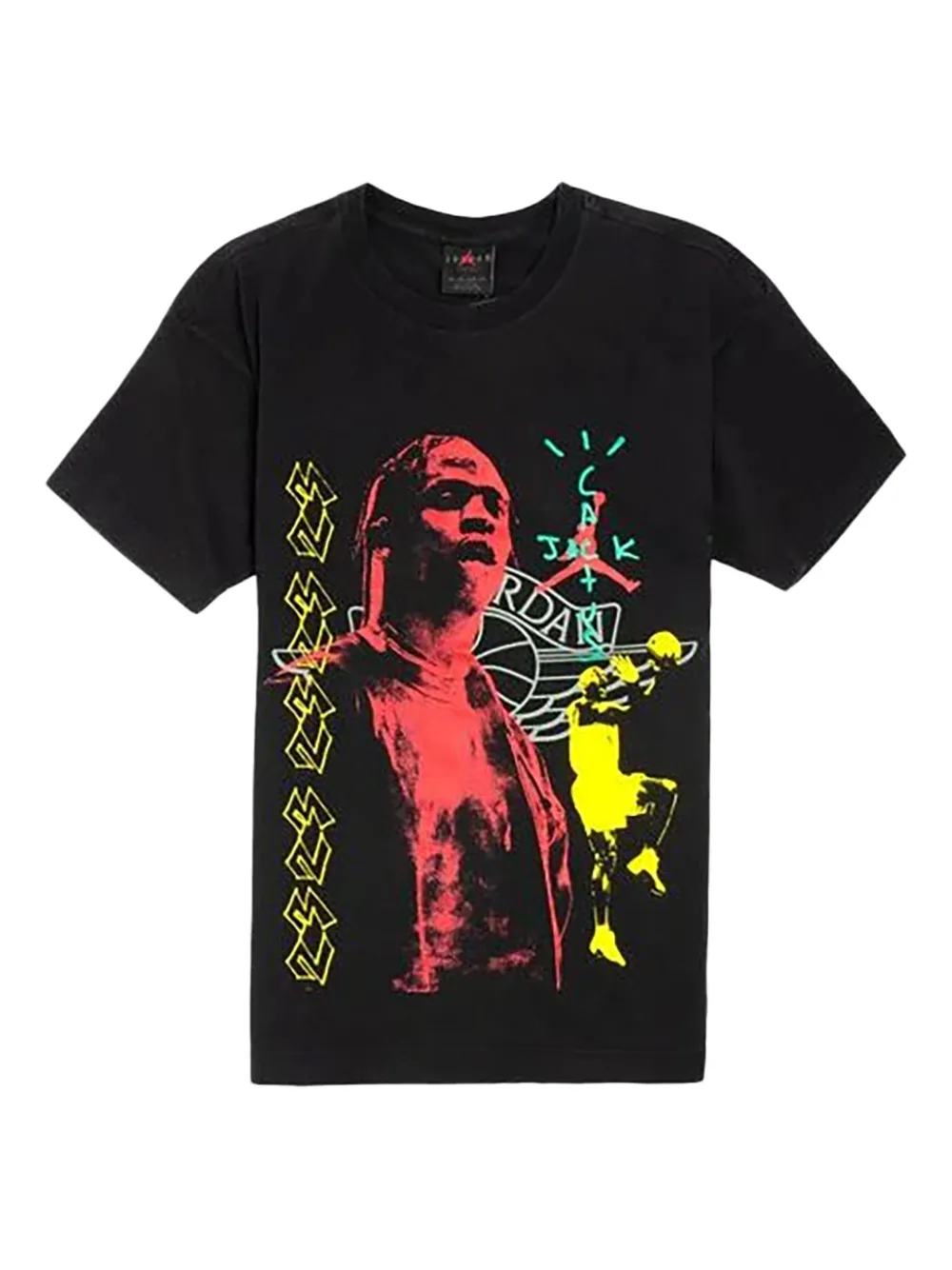 Jordan MJ 1 graphic-print T-shirt - Schwarz