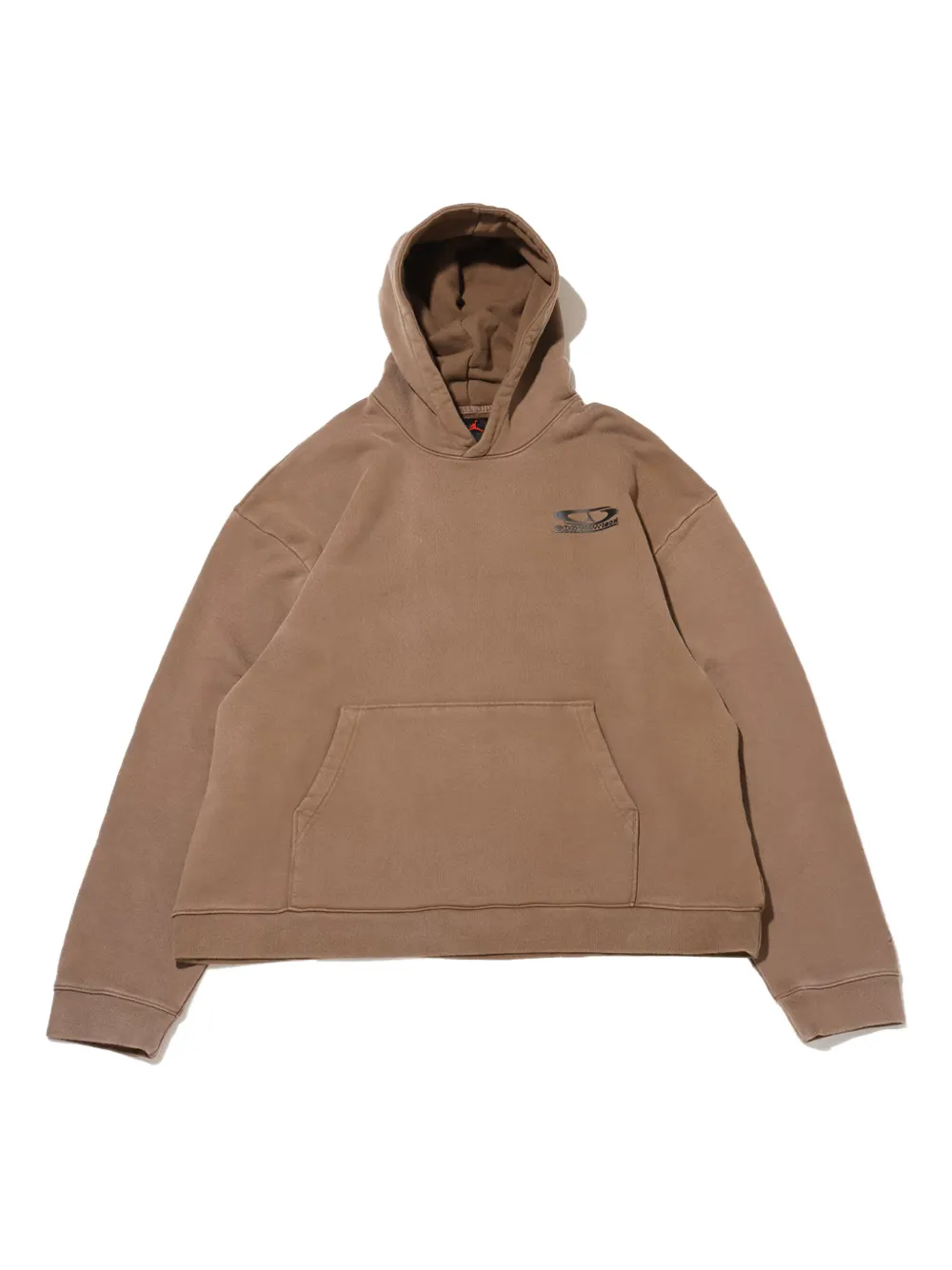 Jordan x Travis Scott logo hoodie - Marrone