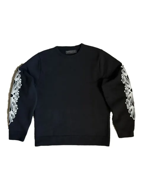 Chrome Hearts floral knit sweatshirt