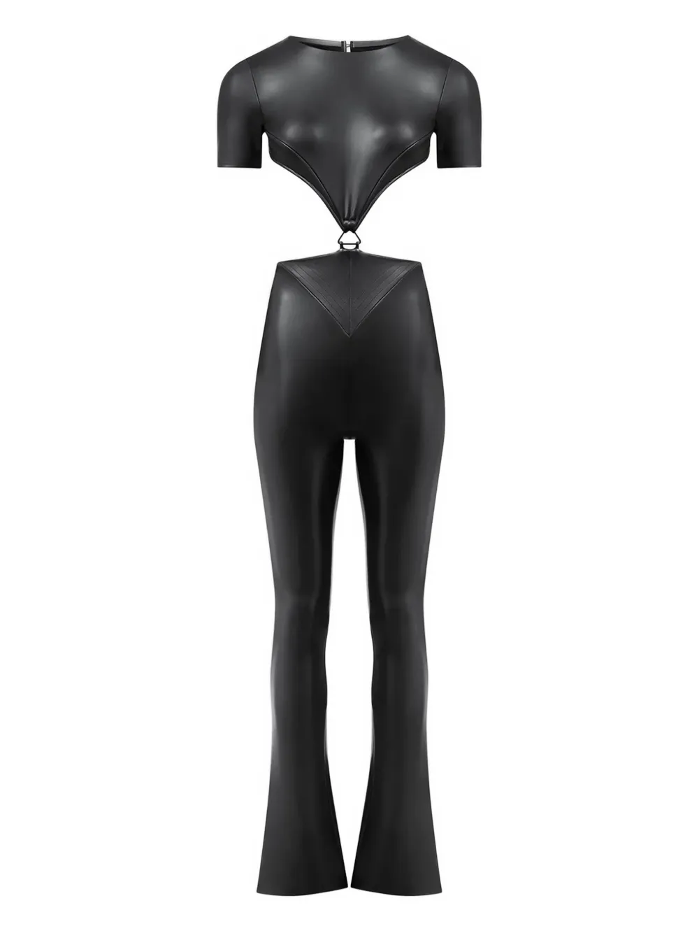 Manière De Voir cut-out hardware jumpsuit - Nero