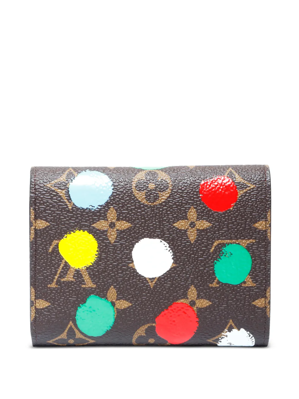 Louis Vuitton Pre-Owned x Yayoi Kusama Victorine Monogram painted-dots wallet | Men | Image 2