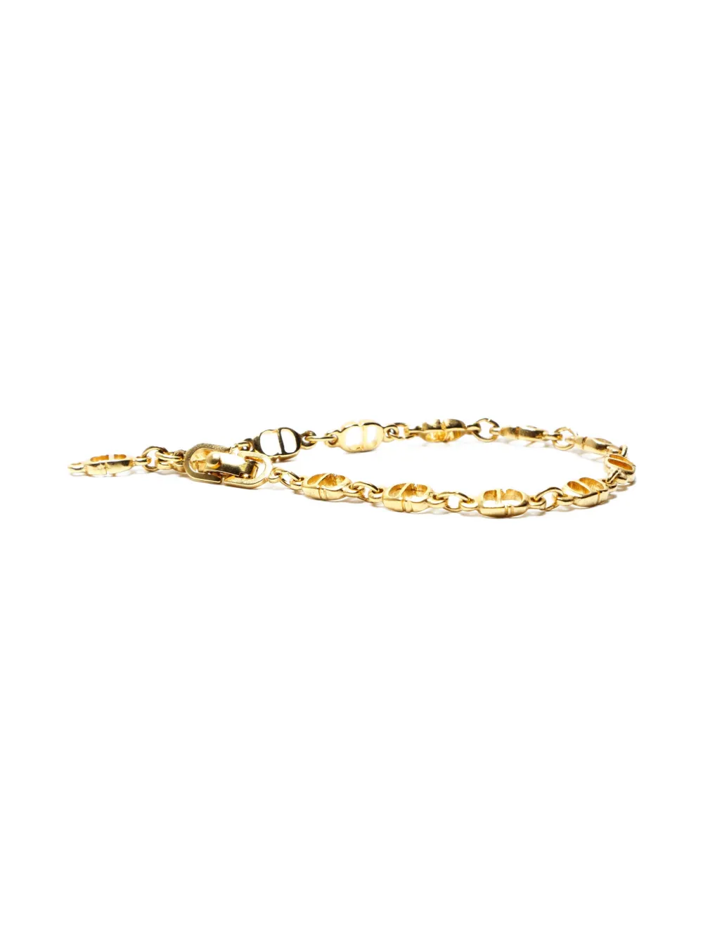 Christian Dior Pre-Owned 1980-1990 CD Logo Bracelet | ゴールド