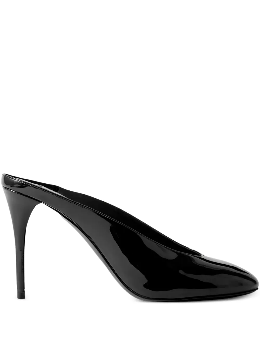 Alaïa mules de charol con tacón de 60mm | negro | Image 1