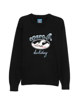 Takahiromiyashita The Soloist skeleton-print Sweater | Black