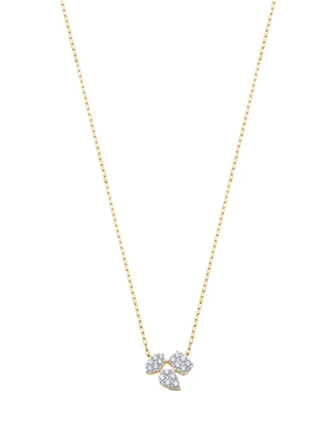 Sara Weinstock 18K yellow gold Reverie diamond cushion necklace