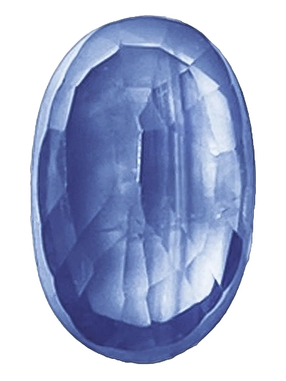 Loquet Ciondolo portafortuna September con zaffiro - Blu