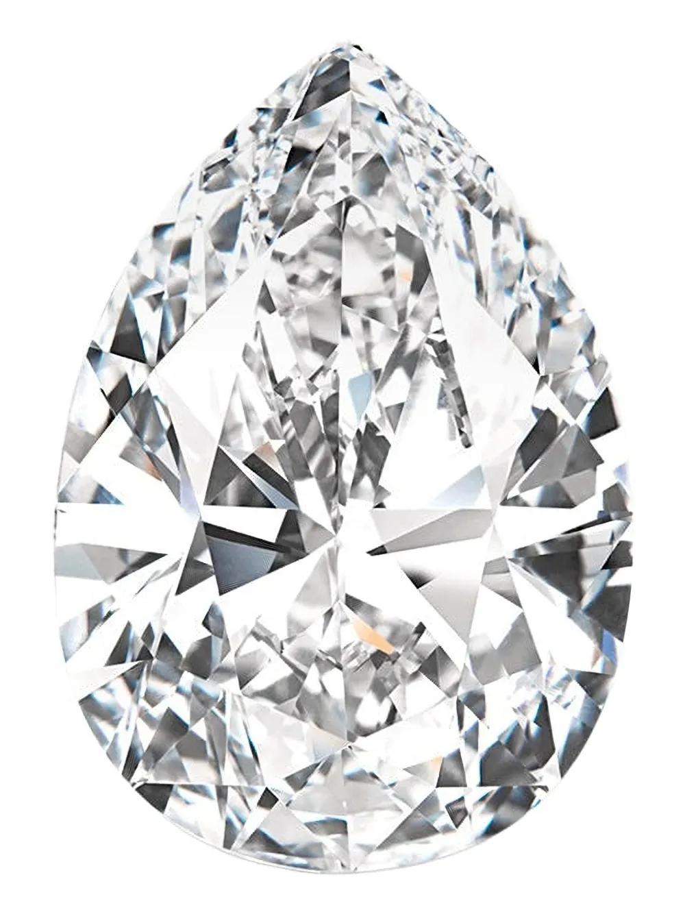 Loquet April Birthstone diamond stone - Argento